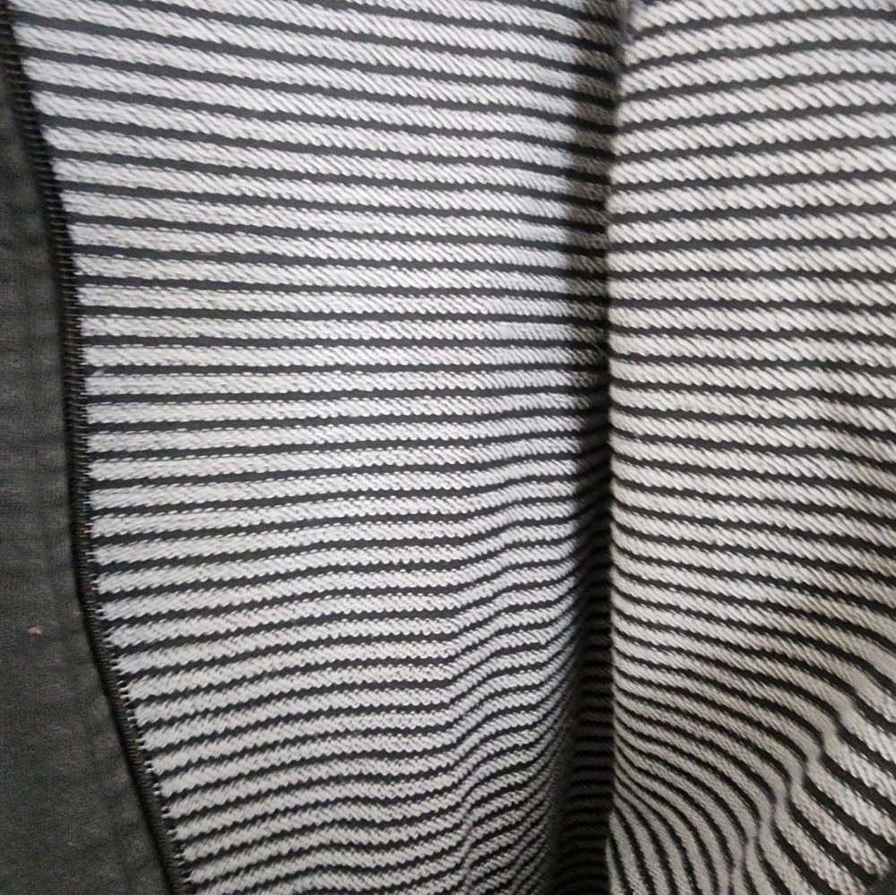 Pact Gray Zip-Up Hoodie with French Terry liner size small organic sustainable - Picture 4 of 9